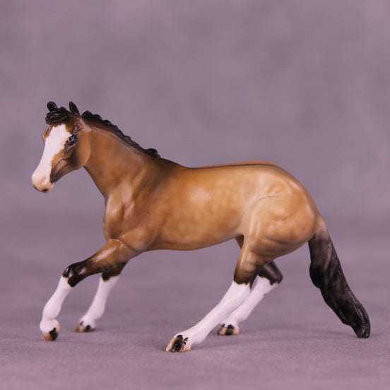 Stockings OOAK Chip Cutting Horse by Julie Keim HS25