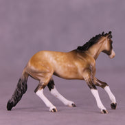 Stockings OOAK Chip Cutting Horse by Julie Keim HS25