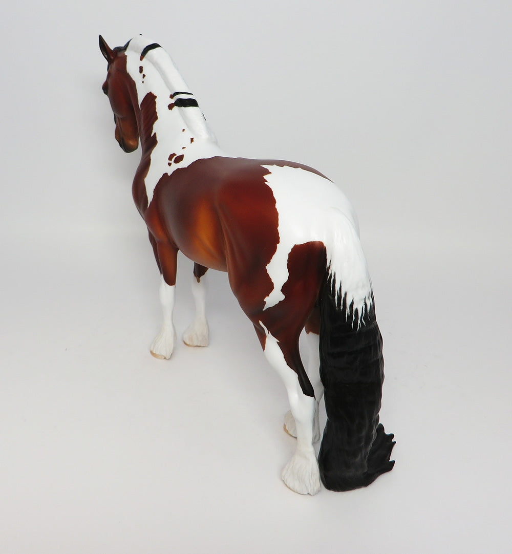 STONE MOUNTAIN-LE-10 CUSTOM BAY PAINT ANDALUSIAN MODEL HORSE EQ 2017