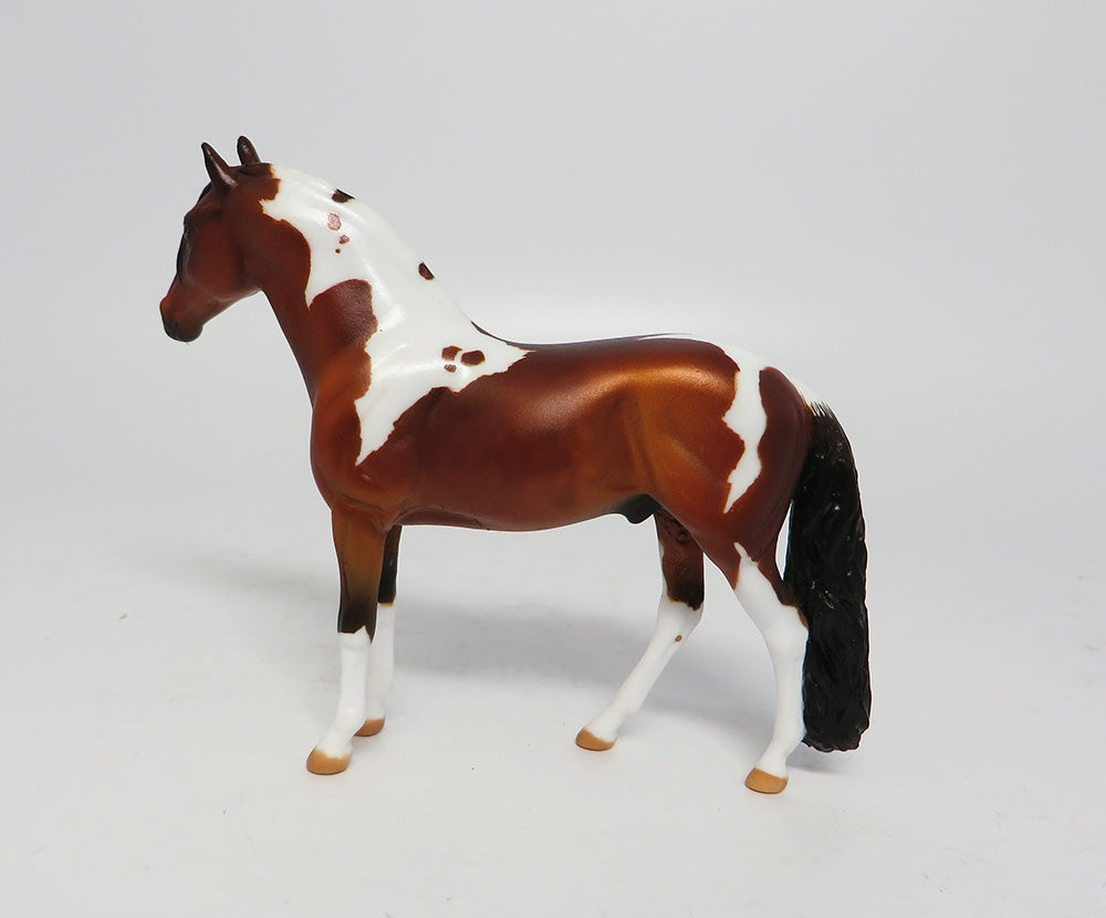 STONE MOUNTAIN-LE-5 CUSTOM BAY PAINT ANDALUSIAN MODEL HORSE EQ 2017