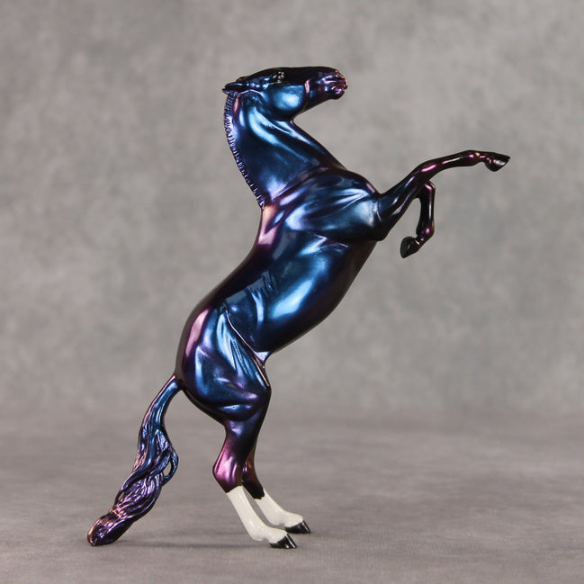 Straight to Jail OOAK FCM Pebble Mustang by Erin Corbett VV26