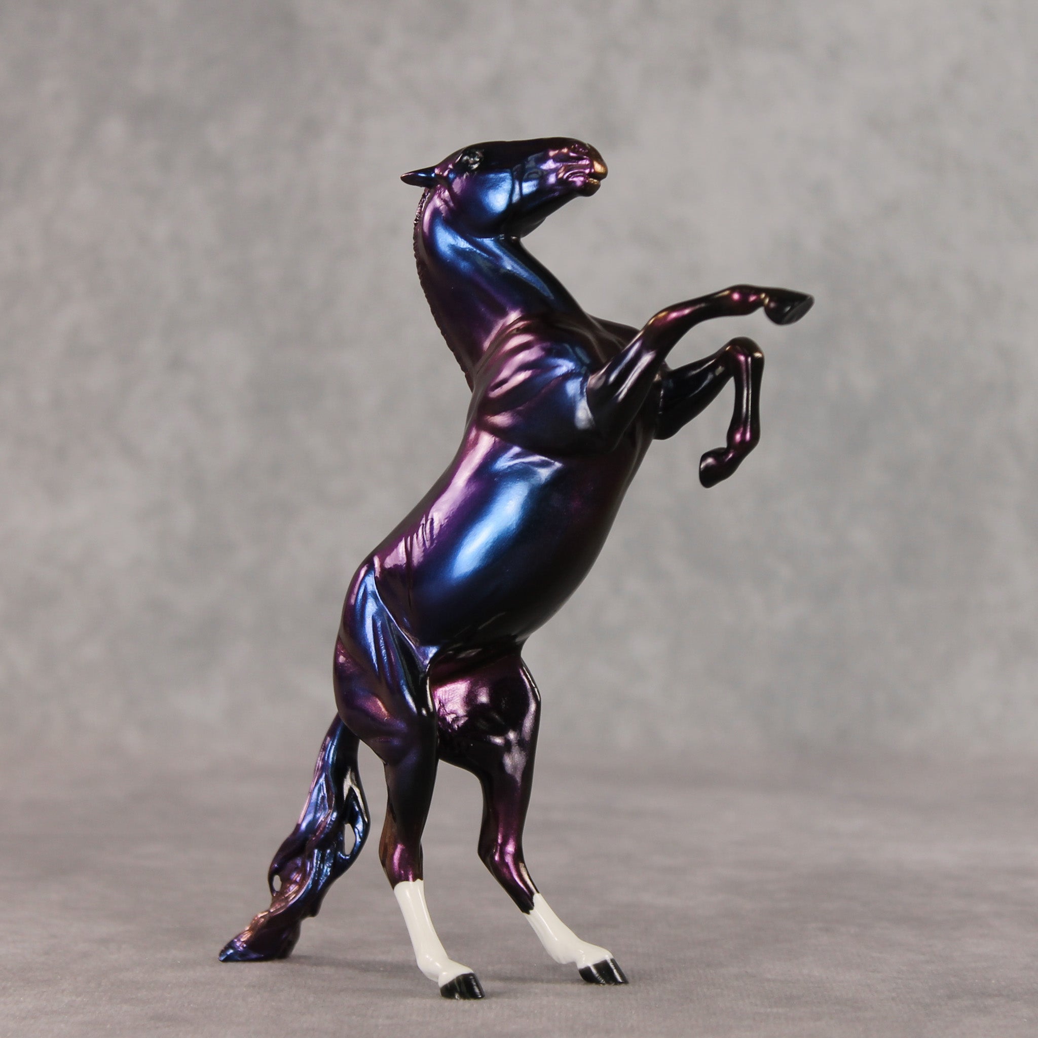 Straight to Jail OOAK FCM Pebble Mustang by Erin Corbett VV26