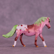 Strawberry Field OOAK FCM Chip Pony by Kristen Cermele GS26