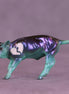 Straw Man OOAK Chip Cow by Erin Corbett VV26