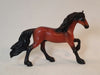 BAY-BEE - Bay Friesian Chip Model Horse