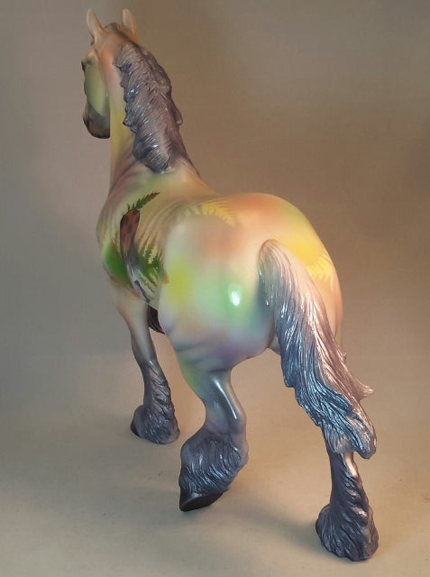 IN THE GARDEN - OOAK Trotting Drafter