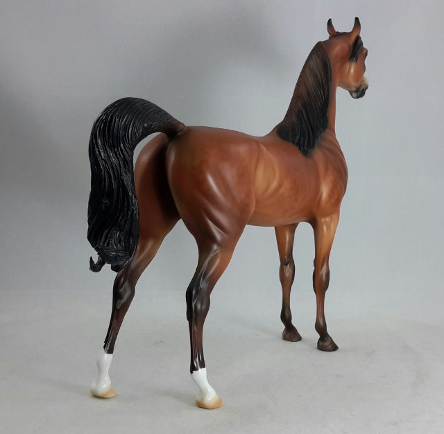 DIVINE PROVIDENCE - Dappled Bay Arabian Model Horse