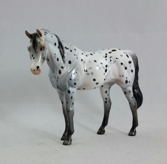 HEAVEN SENT - OOAK Leopard Appaloosa Model Horse - Pebbles