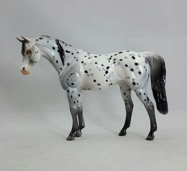 HEAVEN SENT - OOAK Leopard Appaloosa Model Horse - Pebbles