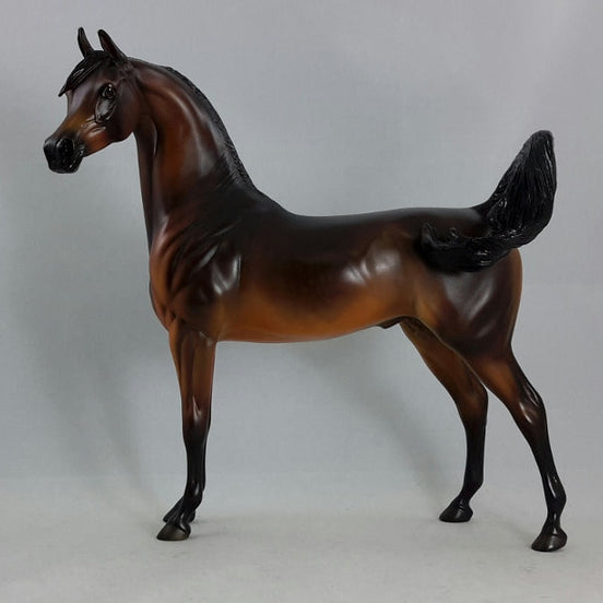 ARROW - OOAK Seal Bay Arabian Model Horse