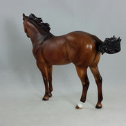 WILD BOY - OOAK Bay Dapple Stock Horse