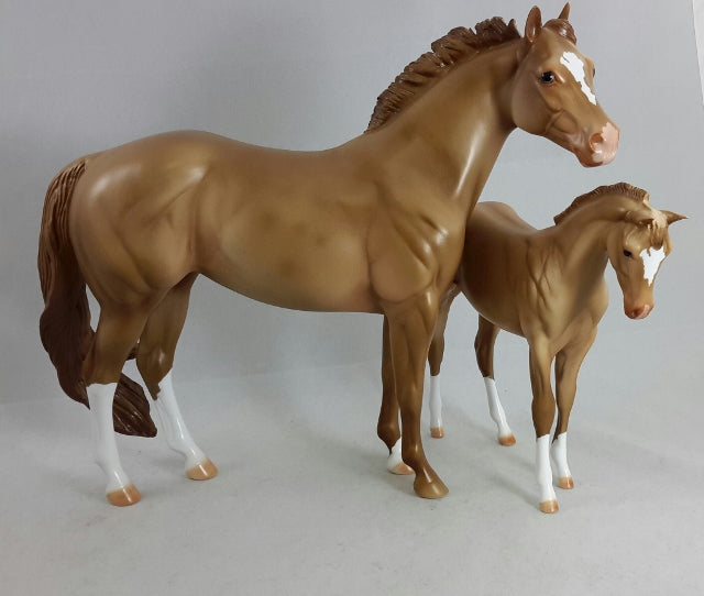NURSE JACKIE - OOAK Champagne Stock Horse Mare