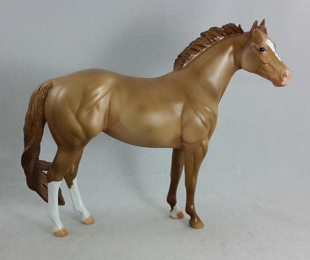 NURSE JACKIE - OOAK Champagne Stock Horse Mare