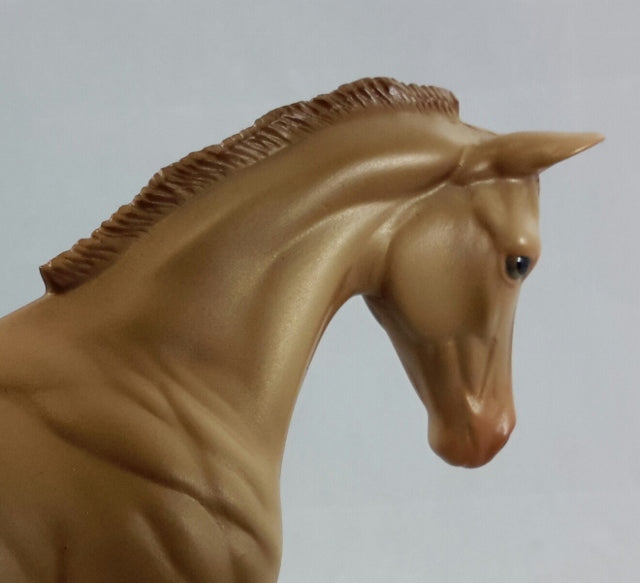 DEXTER - OOAK Champagne Weanling Model Horse
