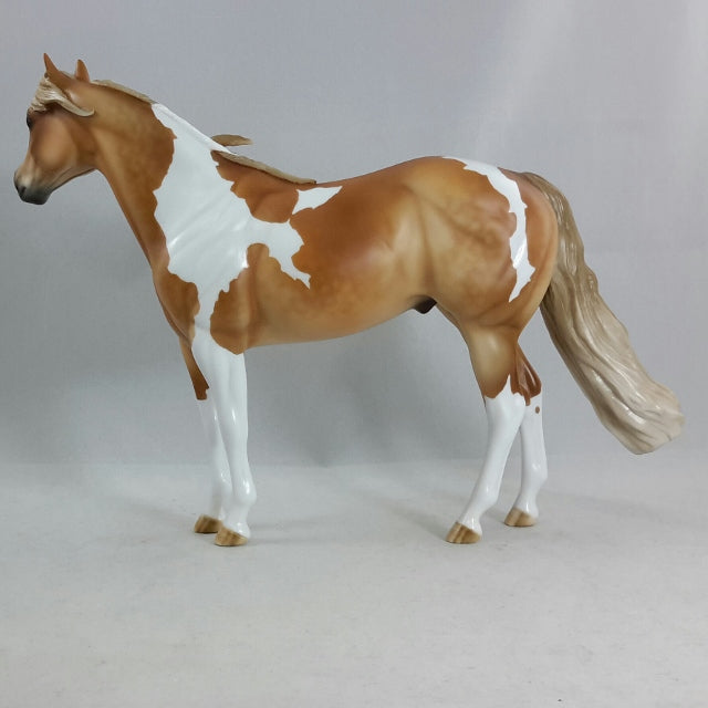 DEADWOOD - OOAK Light Dapple Chestnut Stock Horse