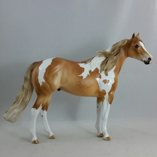 DEADWOOD - OOAK Light Dapple Chestnut Stock Horse