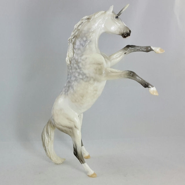 FROST - OOAK Decorator Rearing Unicorn