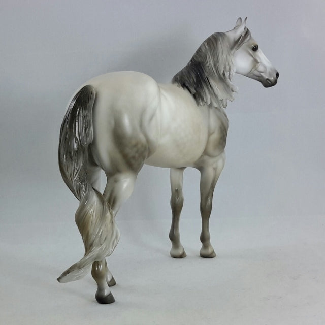 THE MYSTERIES OF LAURA - OOAK Extreme Dapple Gray Stock Horse
