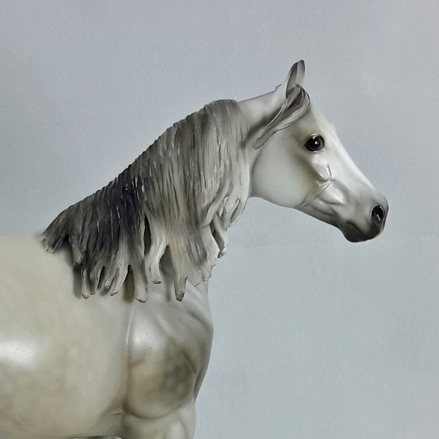 THE MYSTERIES OF LAURA - OOAK Extreme Dapple Gray Stock Horse