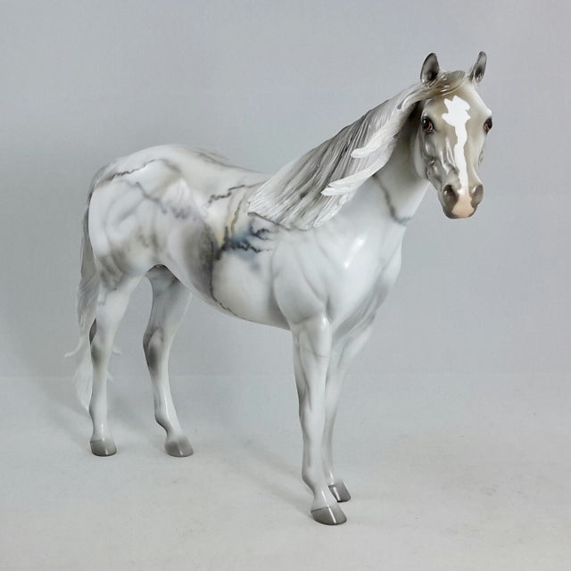 LACE AGATE - OOAK Decorator Stock Horse