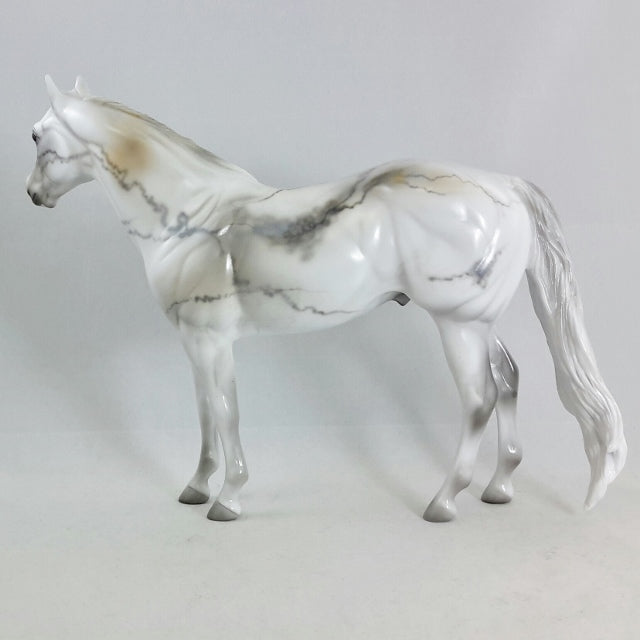 LACE AGATE - OOAK Decorator Stock Horse