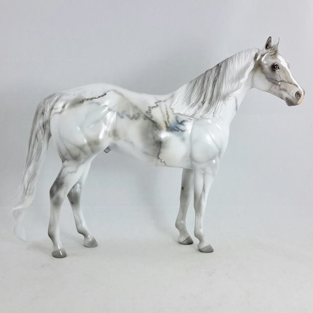LACE AGATE - OOAK Decorator Stock Horse