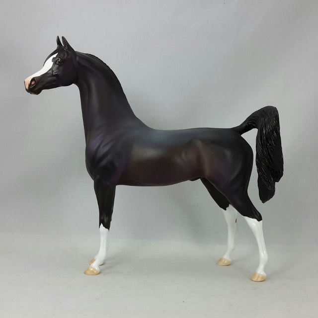 COLUMBUS - Black with Red Undertones Arabian