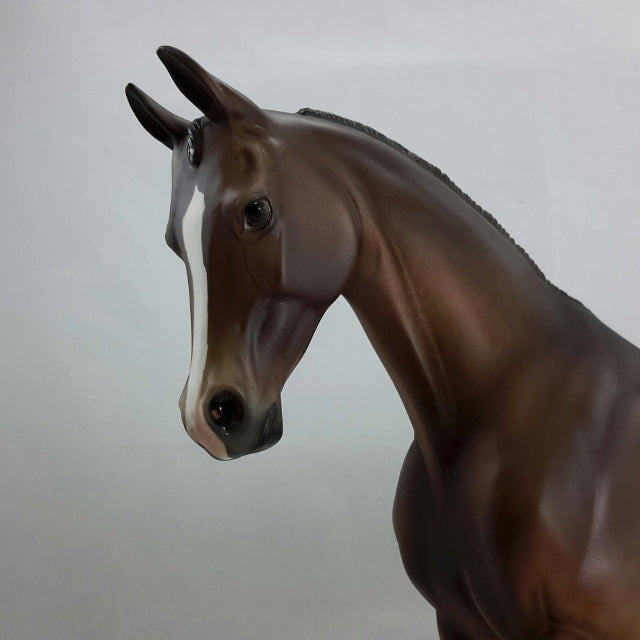 QUEEN ISABELLA - OOAK Dapple Bay Braided Thoroughbred