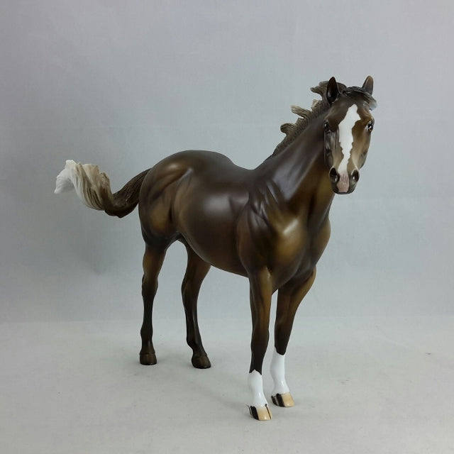 GOVERNOR - OOAK Chestnut Stock Horse