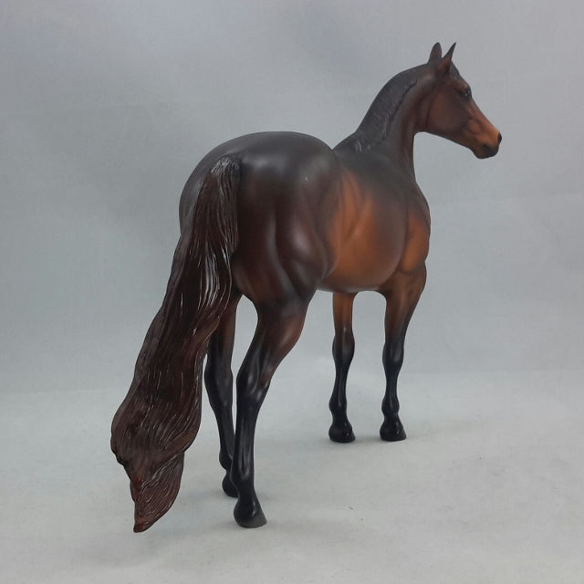 KROTHU - OOAK Bay Stock Model Horse