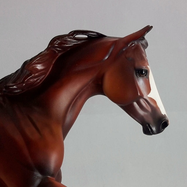 EBRIEL - OOAK Dark Dapple Chestnut Quarter Horse