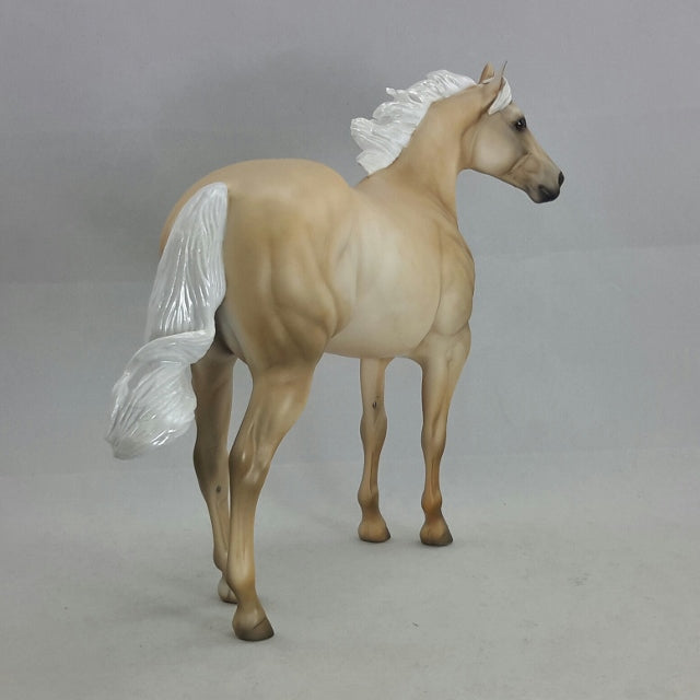 LANATHRA - OOAK Sooty Palomino Stock Horse