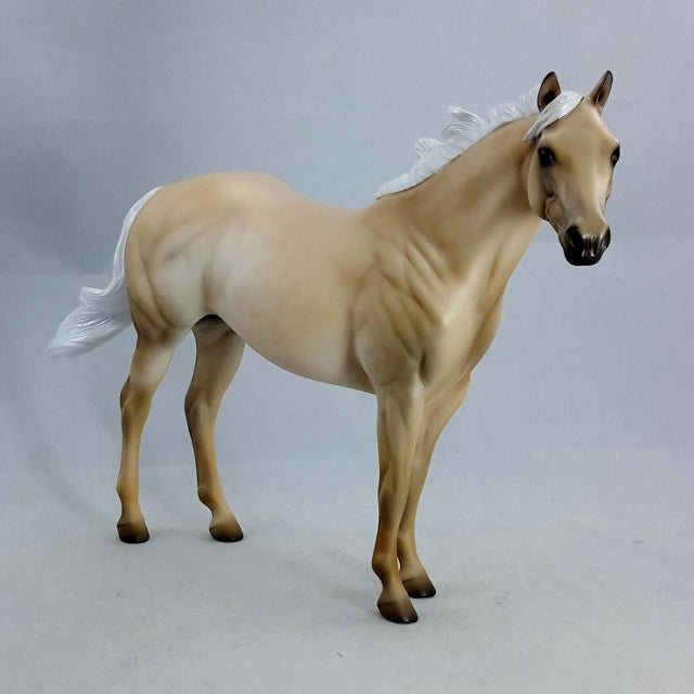 LANATHRA - OOAK Sooty Palomino Stock Horse