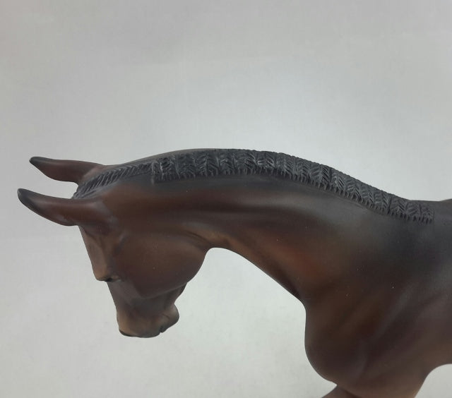 QUEEN ISABELLA - OOAK Dapple Bay Braided Thoroughbred