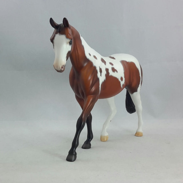 PUCK - OOAK Bay Paint English Pony