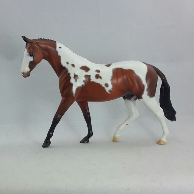 PUCK - OOAK Bay Paint English Pony