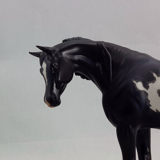 STINKA - OOAK DARK GRAY PINTO ARABIAN