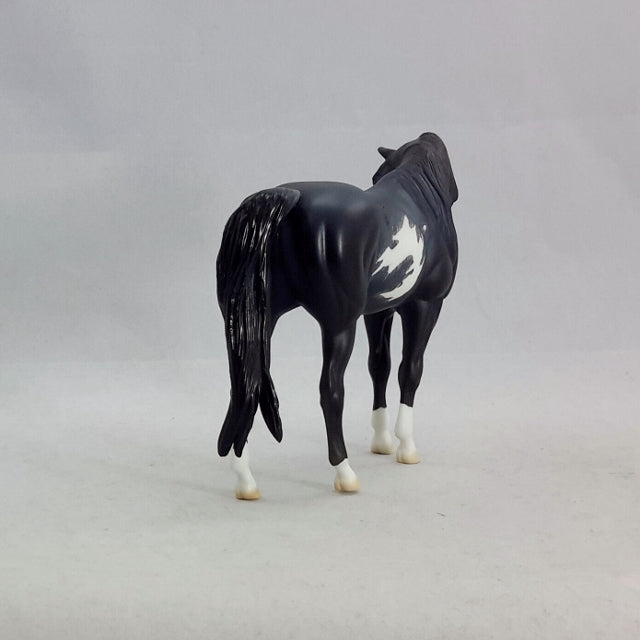STINKA - OOAK DARK GRAY PINTO ARABIAN