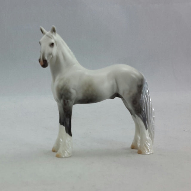 NORD - Dapple Gray Draft Model Horse