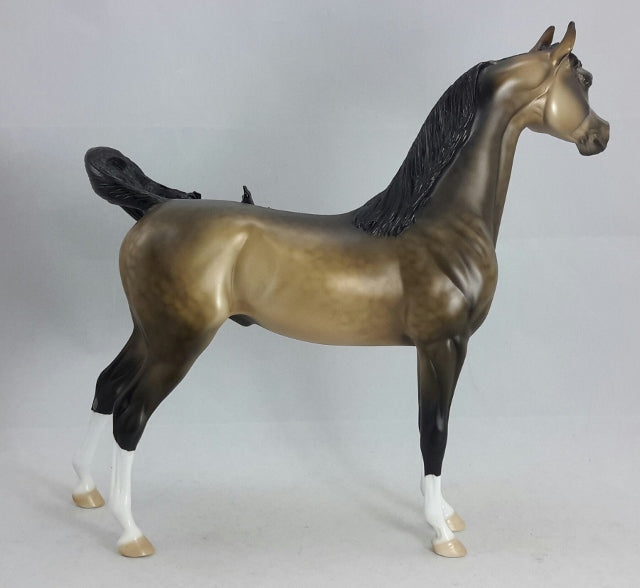 ACORN - OOAK Bay Arabian Model Horse