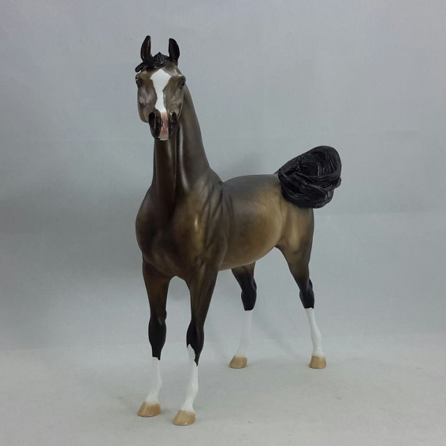 ACORN - OOAK Bay Arabian Model Horse