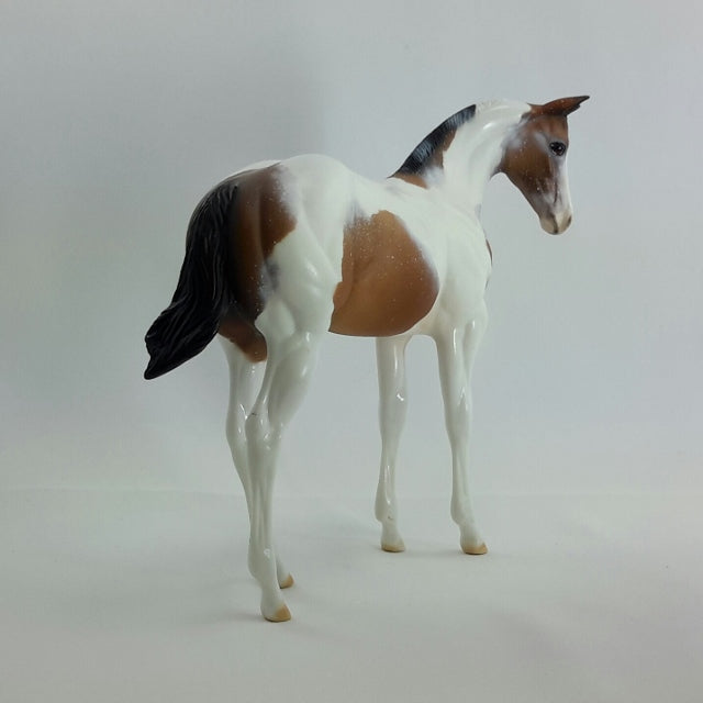 MS. FROSTY&#39;S PRIDE - OOAK Chestnut  Weanling Tobiano