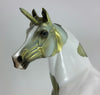 DESSA (The Roamer)  - OOAK Golden Green Decorator Unicorn Morgan
