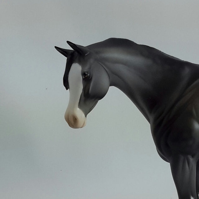 CORALEE - OOAK Dapple Gray Arabian Pebbles Model Horse - 11/14