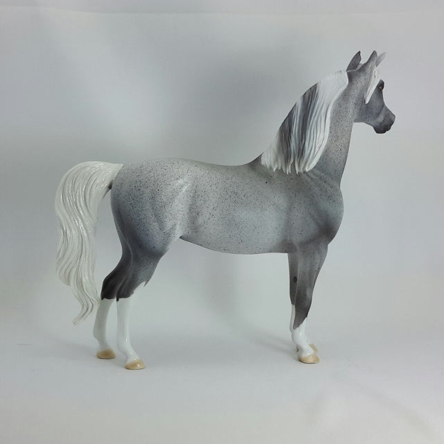 ANTHEA - OOAK Fleabit Gray Morgan Unicorn