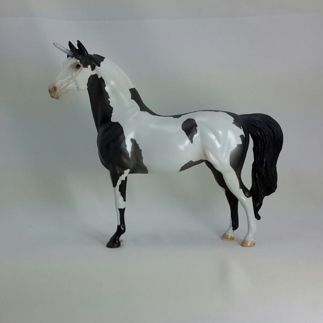 ADALINE - OOAK Gray Paint Morgan Unicorn 11/14