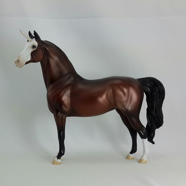 RUFINA - OOAK Bay Metallic Unicorn Morgan 11/14