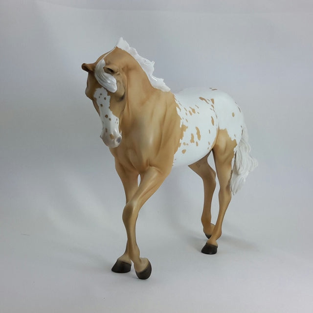 ALFRED - OOAK Palomino Appaloosa Thoroughbred Horse - 11/14