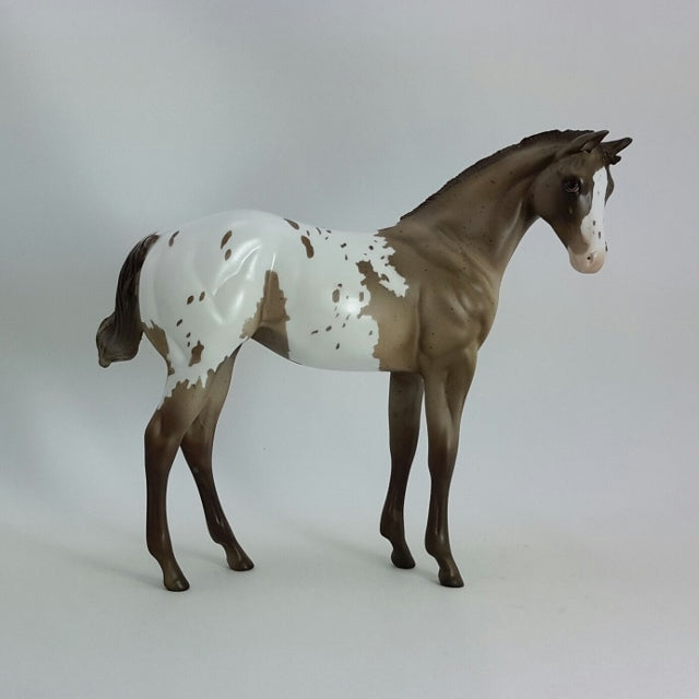 NELLIE - OOAK Chestnut Appaloosa Weanling  11/14
