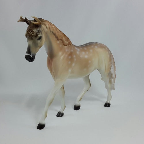 FAWN - OOAK Decorator Pony with Antlers